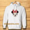 minnie mouse face Hoodie