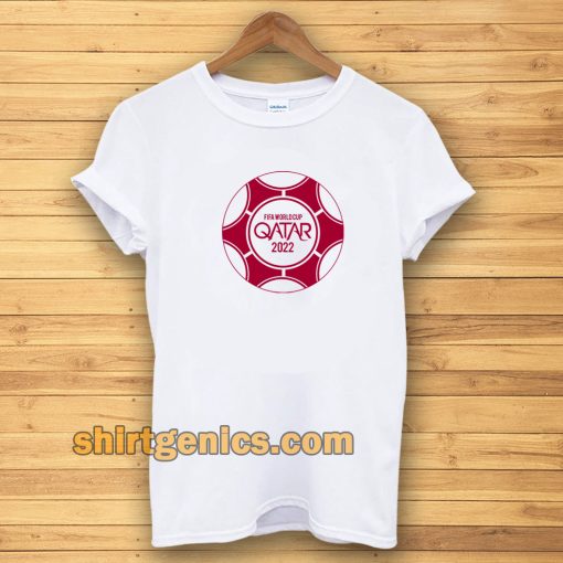 Fifa World Cup Qatar 2022 Ball Illustration T-shirt TPKJ3