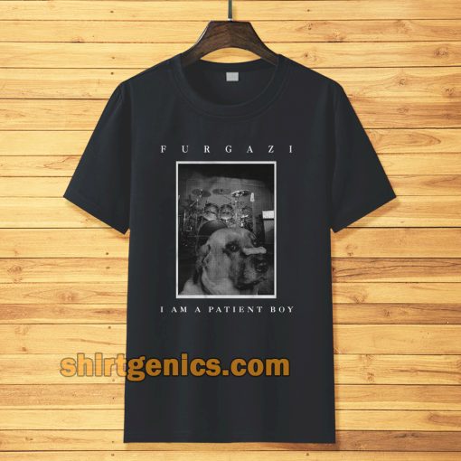 Furgazi Patient Boy Puppy Dog Short-Sleeve Unisex T-Shirt TPKJ3