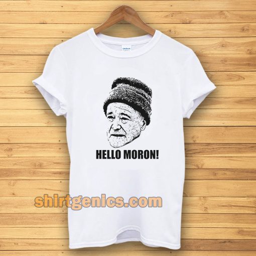 Grumpy Old Men Movie Quote Hello Moron 90s Fan T Shirt TPKJ3