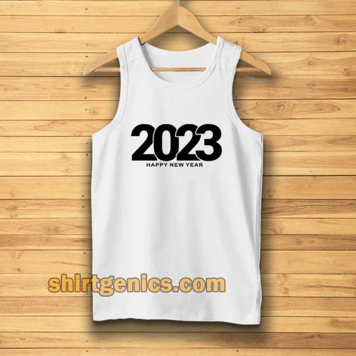 Happy New Year 2023 Calendar Tanktop TPKJ3