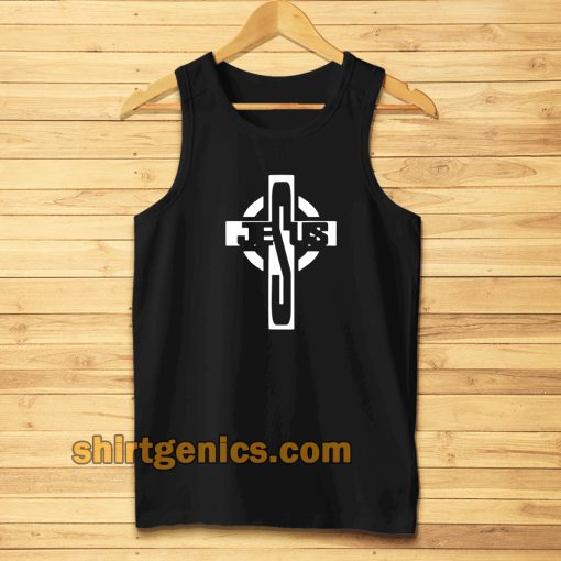 Jesus on the Cross Tanktop TPKJ3