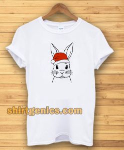 Santa Rabbit T-shirt TPKJ3