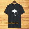 Cube Minimal Simple Geometry Nerd T Shirt TPKJ3