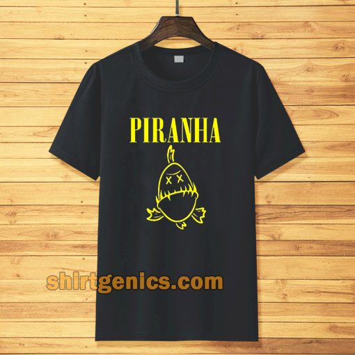 Piranha Nirvana Parody T-Shirt TPKJ3