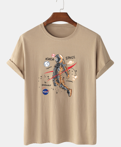 Cartoon Astronaut T-Shirt TPKJ3
