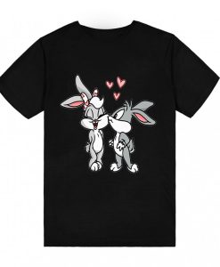 Bunny Couple Love T-Shirt TPKJ3