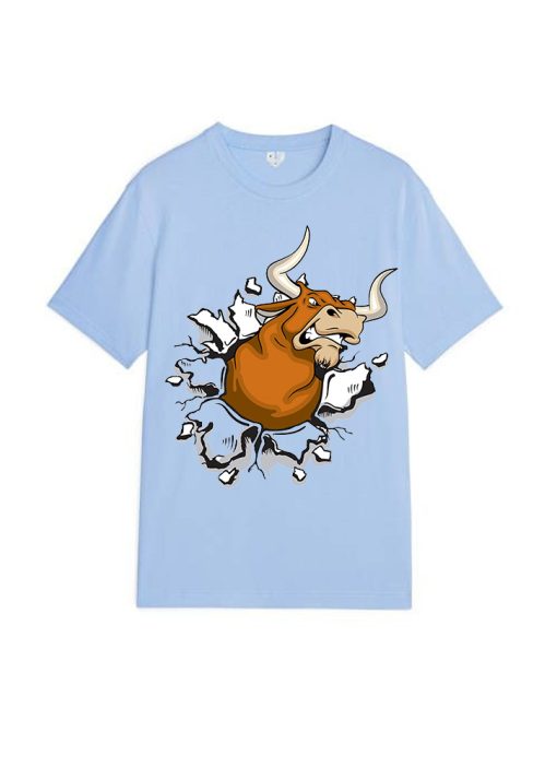 Cattle Ox Bull graphics bull mammal T-Shirt TPKJ3