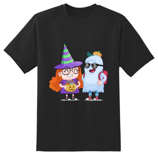 Costumes and candy Cartoon T-Shirt TPKJ3
