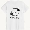 black Sreen time T-Shirt TPKJ3