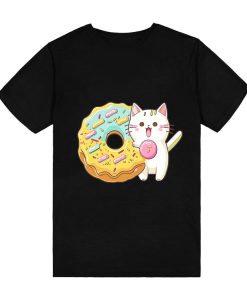 donut cat T-Shirt TPKJ3