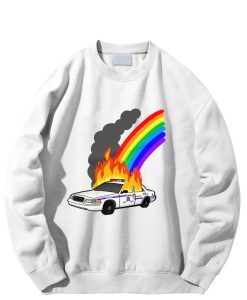 No Cops at Pride Sweatshirt TPKJ3