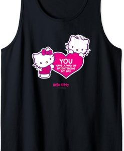 You Have A Way Of Brightening My Day Hello Kitty Tank Top