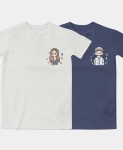 Cartoon Anime T-Shirt Couple SD