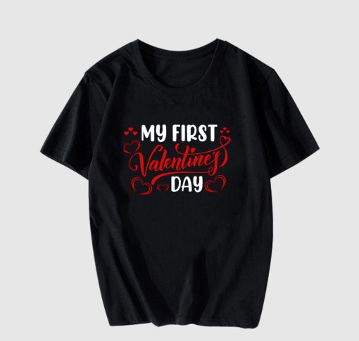 My First Valentines Day T-Shirt SD