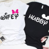 Wifey and Hubby T-Shirt Couple SD