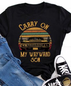 Carry On My Wayward Son T-Shirt SD