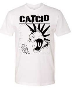 Catcid Punk Cat T-Shirt SD