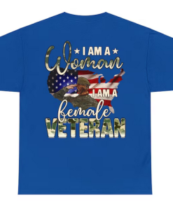 Female Veteran T-shirt SD