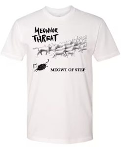 Meowner Threat Punk Cat T-Shirt SD