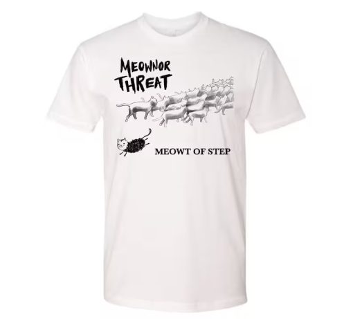 Meowner Threat Punk Cat T-Shirt SD