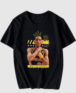 New Reggie Miller Choke What's Up Spike American Basketball T-Shirt SD