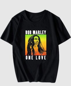 Posters Bob Marley One Love Gradient T-Shirt SD