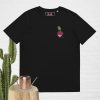 Radish Embroidered Unisex Organic Cotton T-Shirt SD