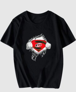 Carolina Hurricanes Superman T-Shirt SD