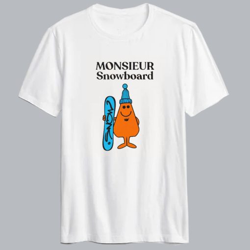 Monsieur Snowboard T-Shirt SD