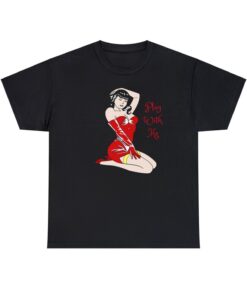 Play with Me Pin Up Girl T-shirt SD