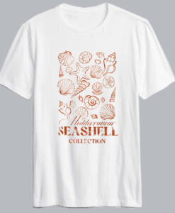Casual Seashell Collection Beach T shirt SD