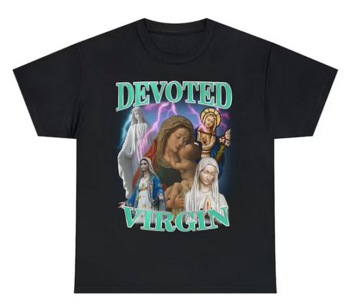 Devoted Virgin Vintage T-shirt SD