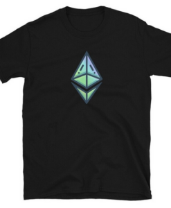 Ethereum Logo Rainbow T-Shirt SD