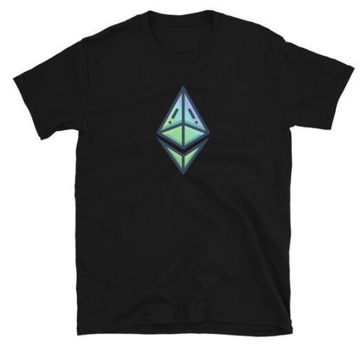 Ethereum Logo Rainbow T-Shirt SD