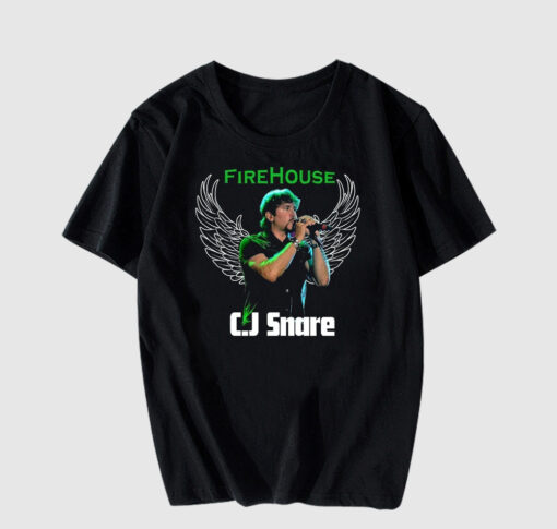 New Firehouse CJ SNARE angel swing T Shirt SD