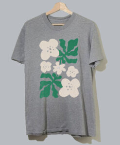 Abstract Flowers TShirt SD